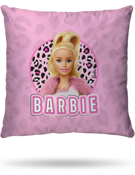 SAHINLER créateur d'univers Barbie - Housse De Couette réversible Barbie 140x200 cm + 1 taie d'oreiller 63x63 cm - 100% Coton -