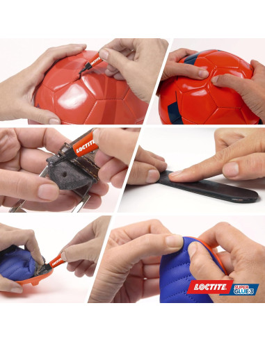 Loctite | Super Glue-3 Power Gel Mini Dose (lot de 3 tubes de 1 g) – Colle forte transparente enrichie en caoutchouc – Mini-dose
