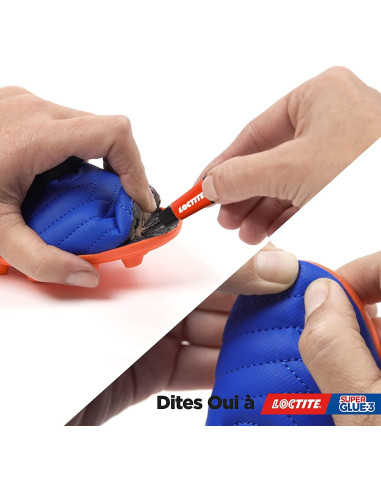 Loctite | Super Glue-3 Power Gel Mini Dose (lot de 3 tubes de 1 g) – Colle forte transparente enrichie en caoutchouc – Mini-dose