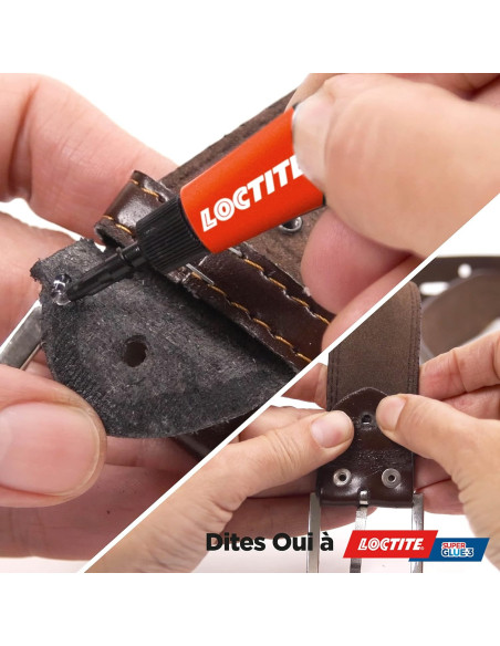 Loctite | Super Glue-3 Power Gel Mini Dose (lot de 3 tubes de 1 g) – Colle forte transparente enrichie en caoutchouc – Mini-dose