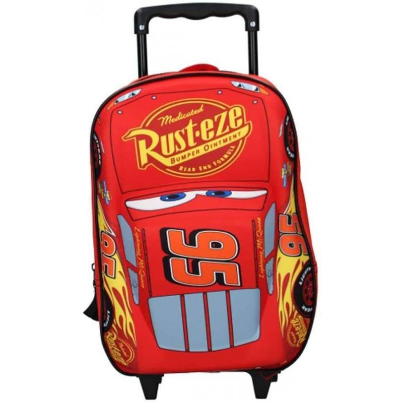 Sac à Dos à Roulettes Cars 3D Piston Cup